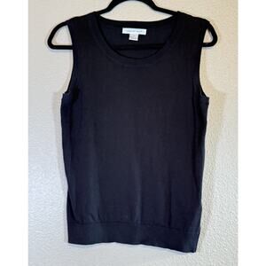 August Silk Womens Medium Top Sleeveless Layering Cotton Modal
